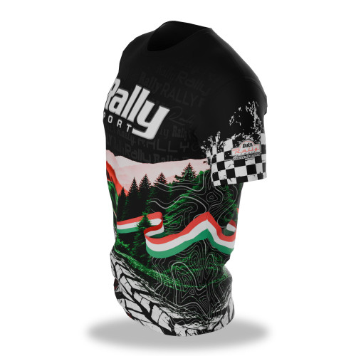 Hungarian Rally Fan szublimált fekete MEZ