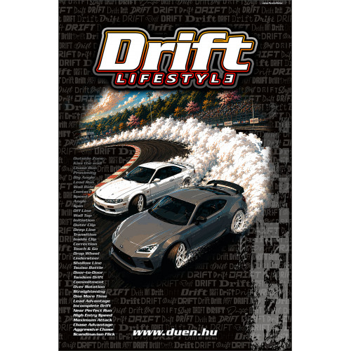 DRIFT LIFESTYLE strandtörölköző - NAGY