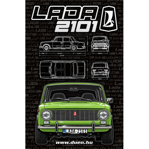 LADA 2101 strandtörölköző - NAGY