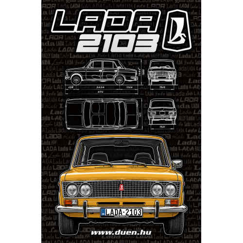 LADA 2103 strandtörölköző - NAGY