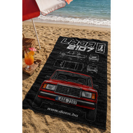 LADA 2107 strandtörölköző - NAGY LADA 2107 strandtörölköző - NAGY
