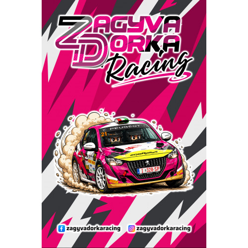 ZAGYVA DORKA RACING strandtörölköző - NAGY