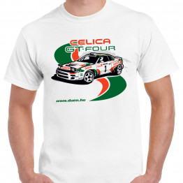 TUNING - Toyota CELICA GT-Four - fehér póló