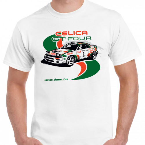 TUNING - Toyota CELICA GT-Four - fehér póló
