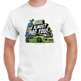 TUNING - The Fast and the Furious Eclipse fehér póló