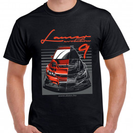 TUNING - Mitsubishi Lancer Evo9 Voltex fekete póló