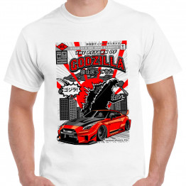TUNING - The return of Godzilla fehér póló