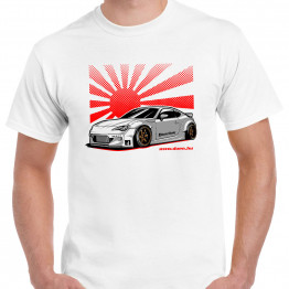 TUNING - Toyota GT86 RocketBunny fehér póló