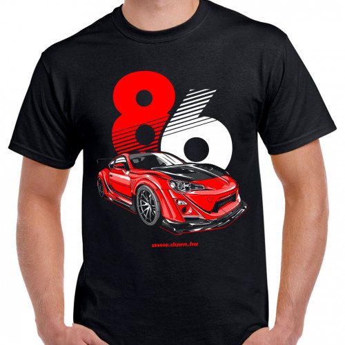 TUNING - Toyota GT86 VARIS body kit fekete póló