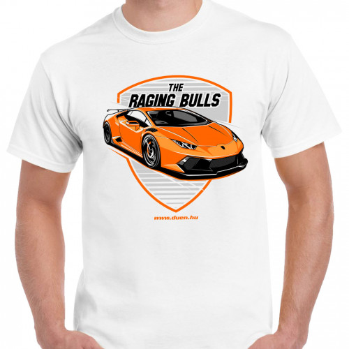TUNING - THE RACING BULLS Lamborghini Huracán fehér póló