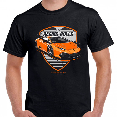 TUNING - THE RACING BULLS Lamborghini Huracán fekete póló