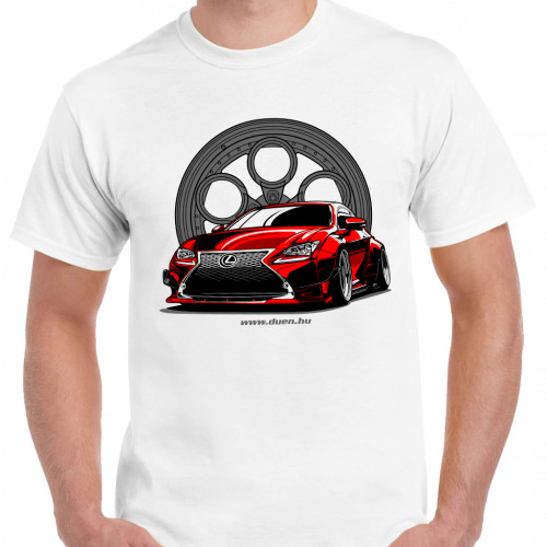 TUNING - LEXUS Pandem fehér póló