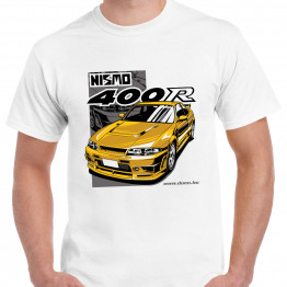 TUNING - Nissan NISMO 400R fehér póló