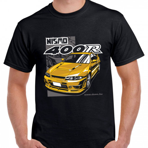 TUNING - Nissan NISMO 400R fekete póló