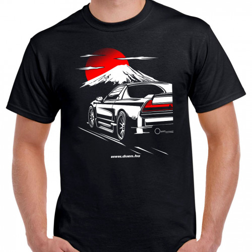 TUNING - Honda NSX SUN - fekete póló TUNING - Honda NSX SUN - fekete póló
