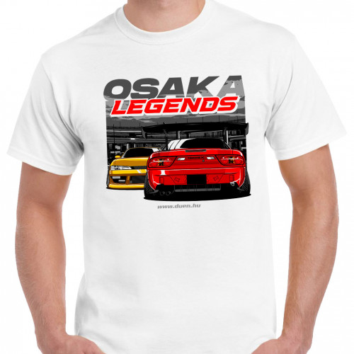 TUNING - OSAKA LEGENDS - fehér póló TUNING - OSAKA LEGENDS - fehér póló