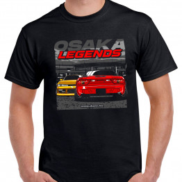 TUNING - OSAKA LEGENDS - fekete póló