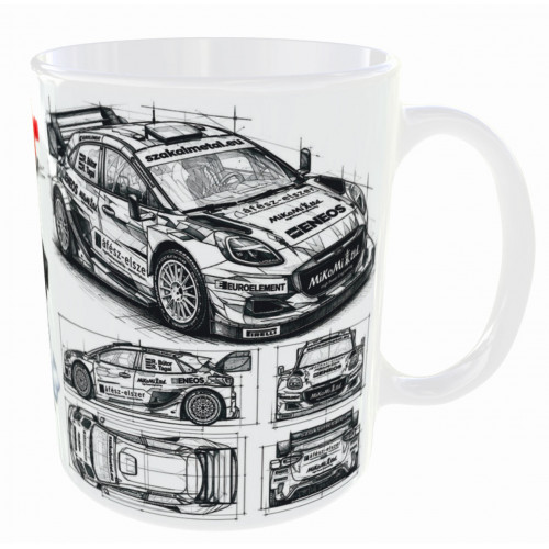 TBR Racing - Ford Puma Rally1 bögre - v1 - fentről