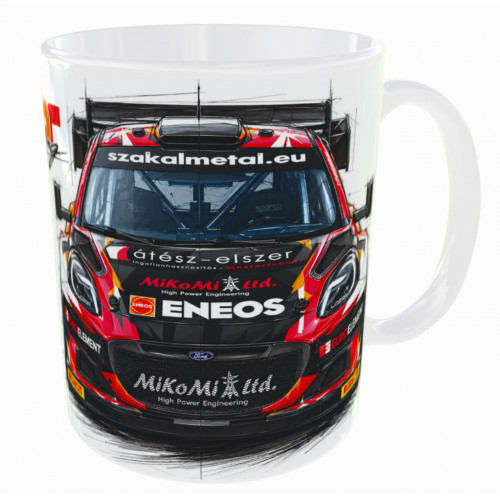 TBR Racing - Ford Puma Rally1 bögre - v4 - szemből