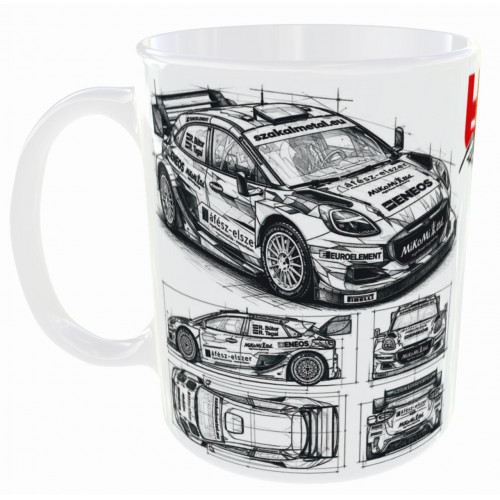 TBR Racing - Ford Puma Rally1 bögre - v4 - szemből