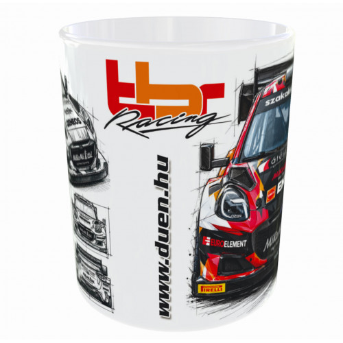 TBR Racing - Ford Puma Rally1 bögre - v4 - szemből