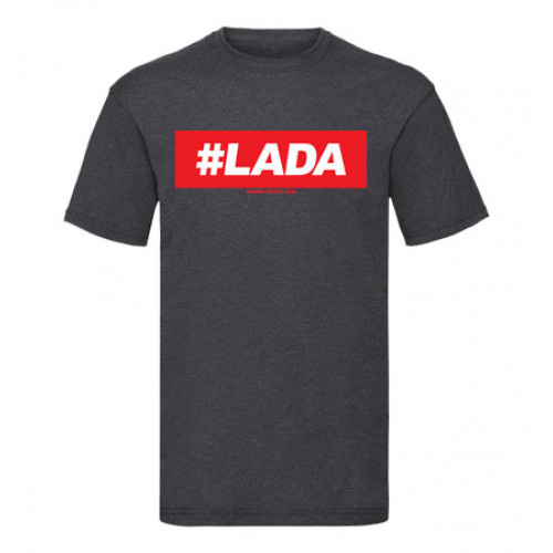 #LADA férfi póló, sötétszürke #LADA férfi póló, sötétszürke