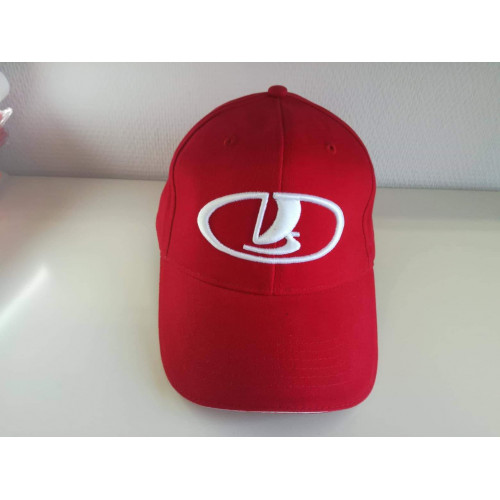 LADA logó baseball sapka, piros