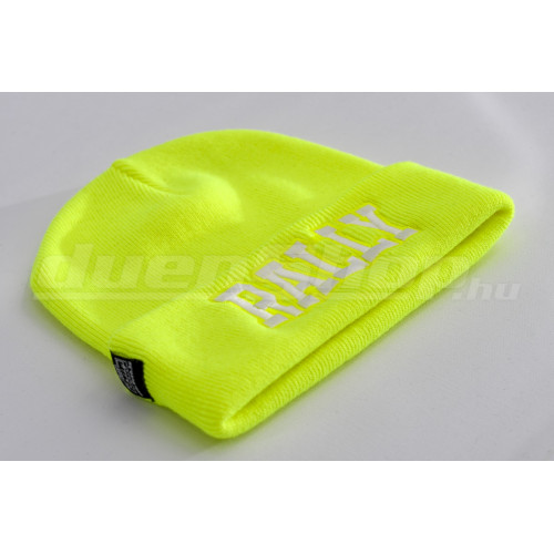 RALLY kötött visszahajtott sapka, neon